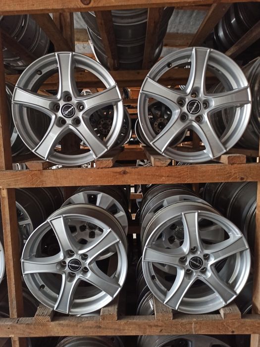 TSM Alufelgi Borbet 5x100 16" VW Seat Toyota Subaru Skida Audi  Rover