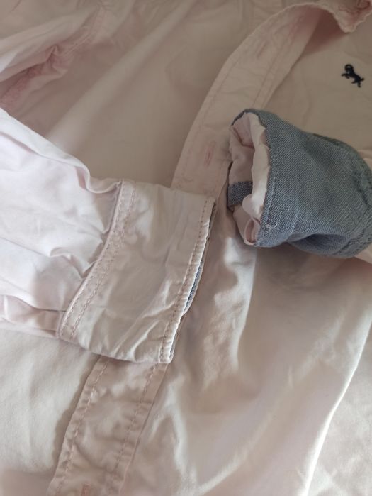 Koszula pudrowy róż, H&M 140 cm. Wesele, komunia, impreza