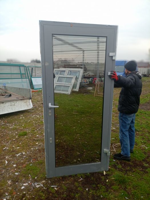 Drzwi aluminiowe używane z Niemiec super stan dostawa gratis cały Kraj