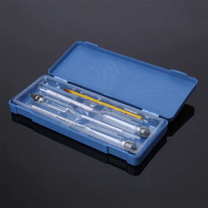 Набор спиртометров/ареометров для спирта/алкоголя от 0 до 100 градусов