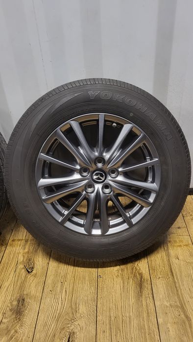 Felgi Koła MAZDA 17" 5x114,3 z oponami 225/65 R17 CX-5 jak nowe! TPMS