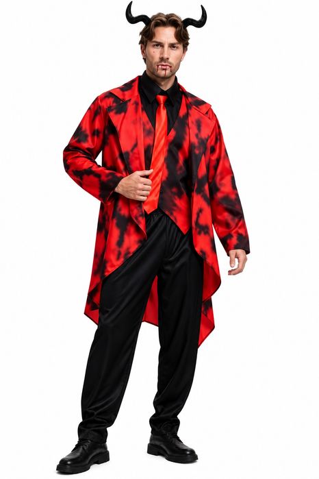 Nowy Kostium Diabła /Lucyfera M/L 4 częściowy Halloween