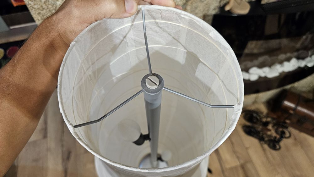 Candeeiro de pé tipo japonês