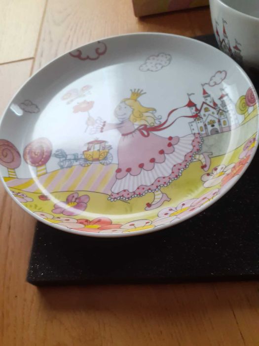 Zestaw WMF Sztućce i naczynia dziecięce Księżniczka Anneli 6 elementów