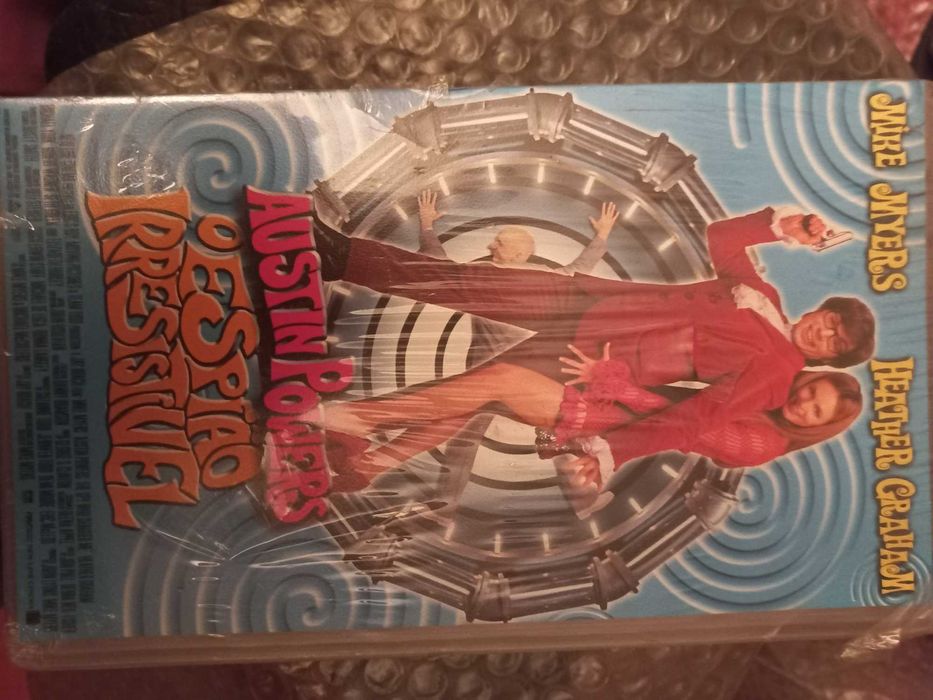 VHS - Austin Powers cassete de video selada