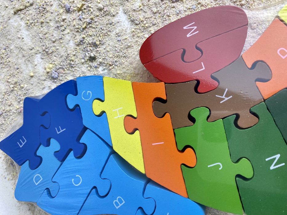 ‼️ Puzzle de madeira do cavalo marinho; NOVO ‼️