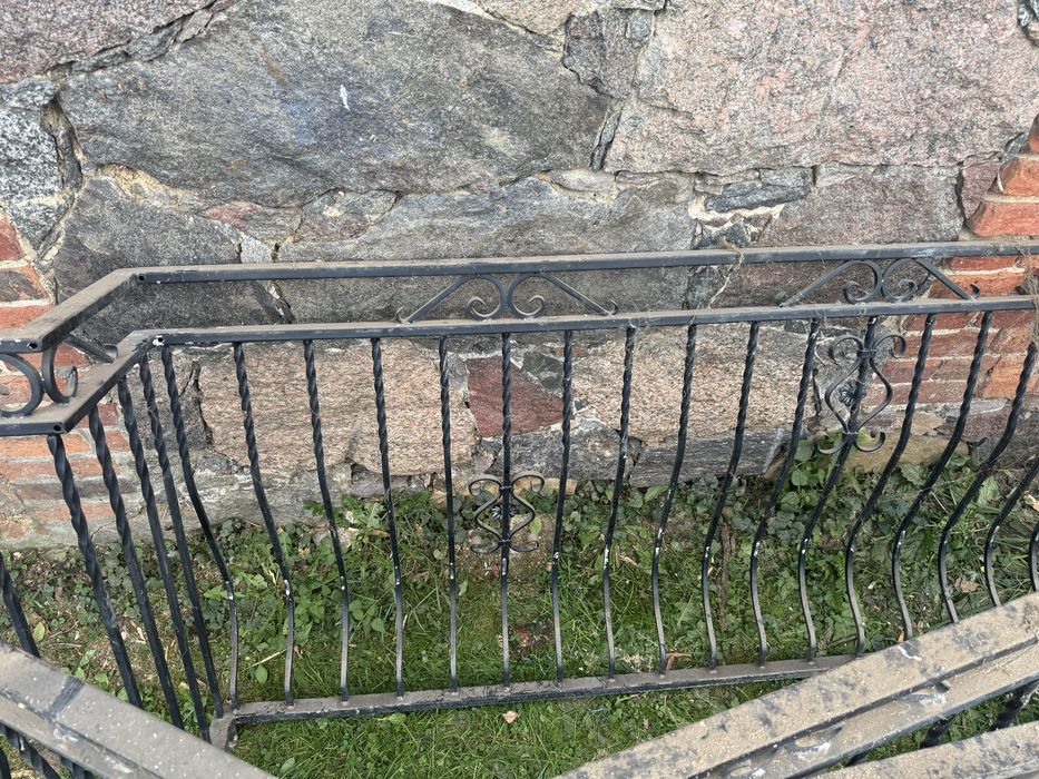 Balustrada kuta na taras balkon