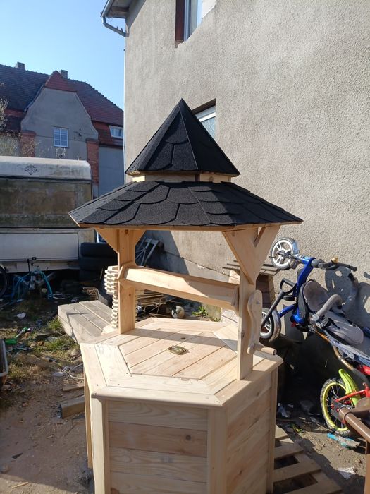 Pergola ławka donice pod zamowienie