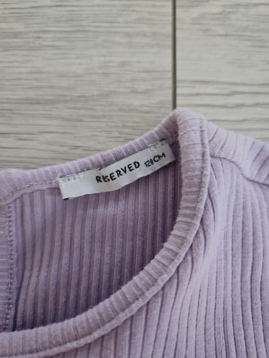 Sukienka dziewczęca reserved długi rękaw rozm. 128
