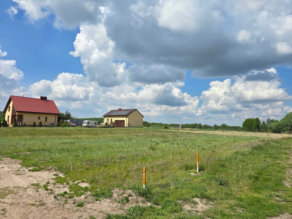 dwie działki budowlane 1400m2 Helenów