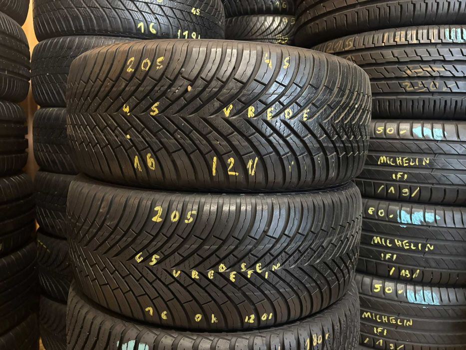2X OPONY CAŁOROCZNE 205/45R16 83H Vredestein Quatrac 6.8MM 2021R CAŁE!