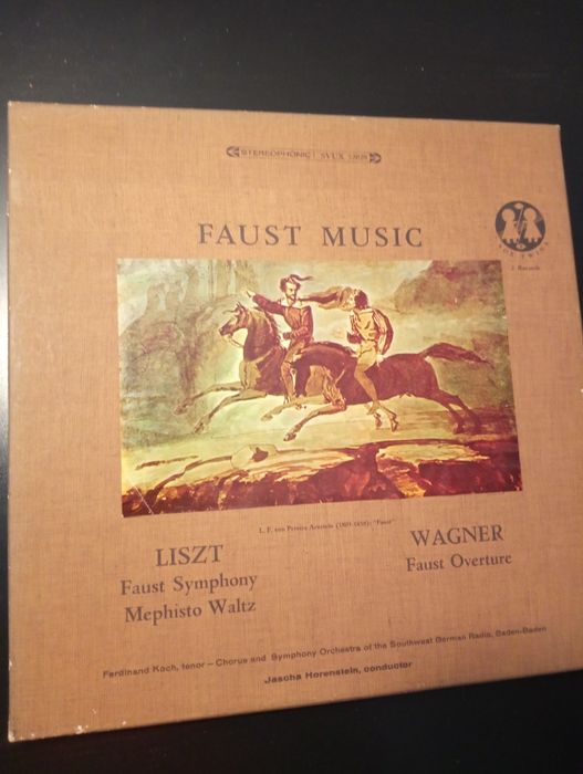 Franz Liszt - Faust Symphony / Mephisto Waltz /Faust Overture 2xViinil
