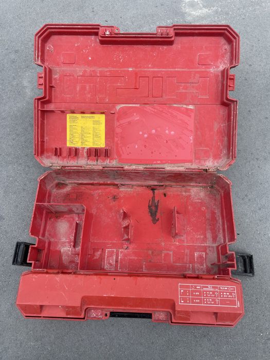 Caixa Martelo Perfurador Hilti TE 24