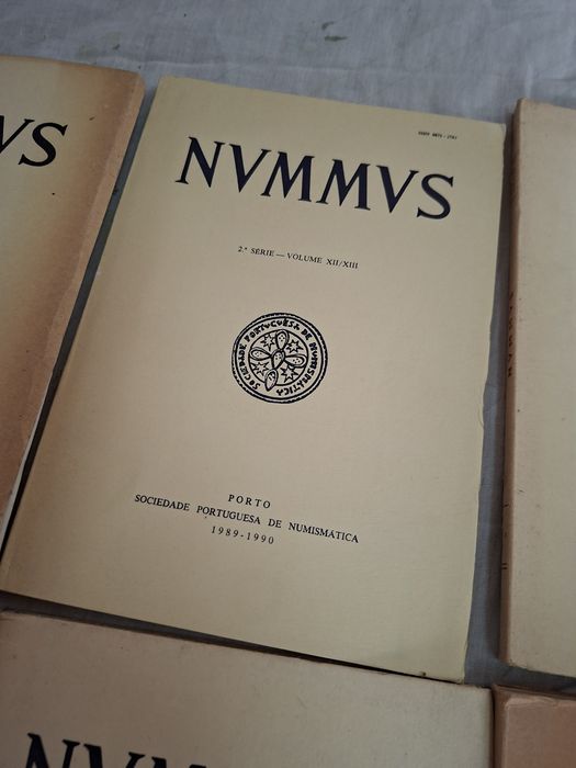 11 números da revista NVMMVS numismática