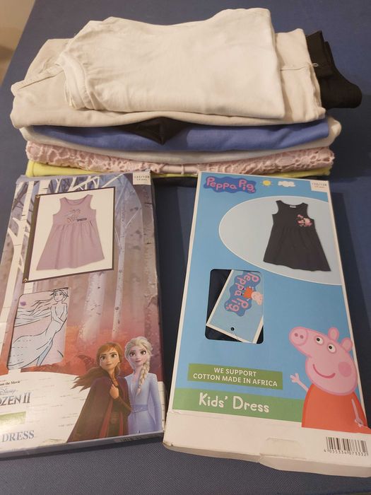 Zestaw ubnanek dla dziewczynki 122-128