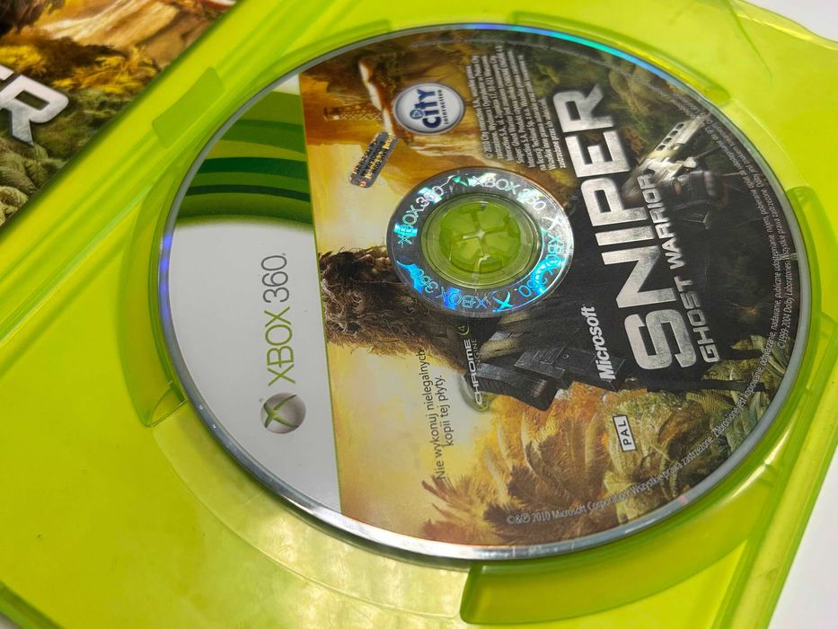 gra xbox 360 sniper ghost warrior
