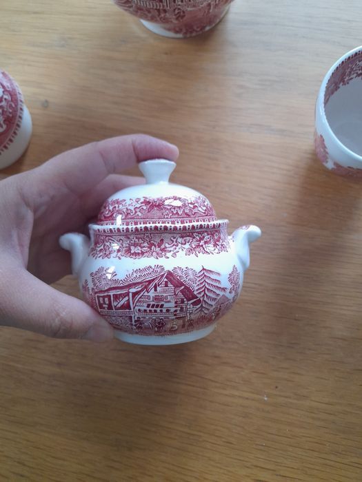 Conjunto de Chá Avon Cottage da Enoch Wedgwood Tunstall Ltd