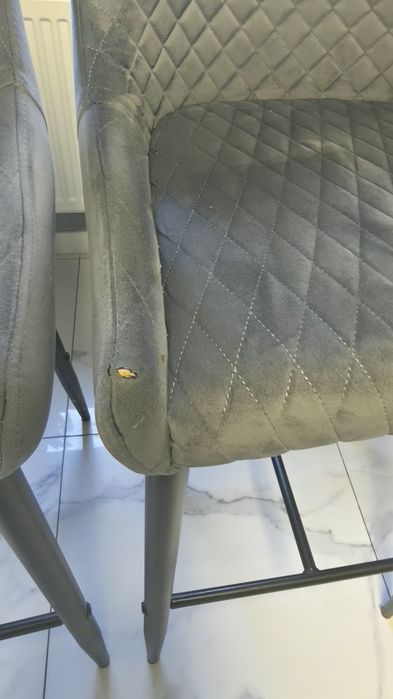 Hokery kuchenne zestaw 2szt  stan jak na zdjęciach
