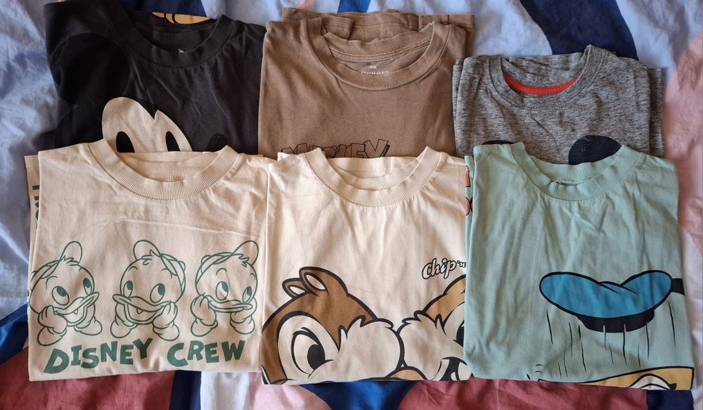 T-shirty długi rękaw r.134/140