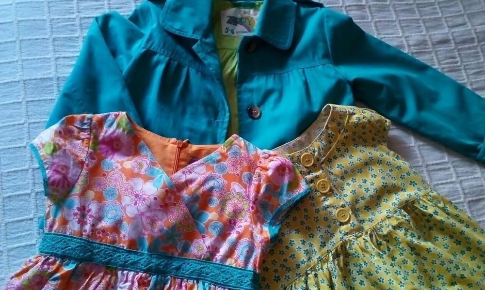 IMPERDÍVEIS l Vestidos + Casaco/blazer ZIPPY 4-5 Anos