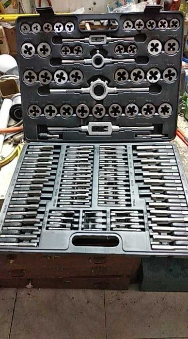 F141 VEVOR KI 110 PCS M2-M18 chave métrica rosqueamento manual