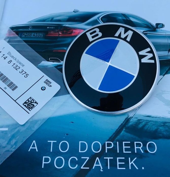 Emblemat znaczek do BMW 51148132375 E28 E30 E32 E34 E36 E38 E39 MASKA