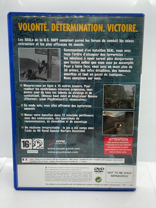 SOCOM: U.S Navy Seals PS2 Po Angielsku