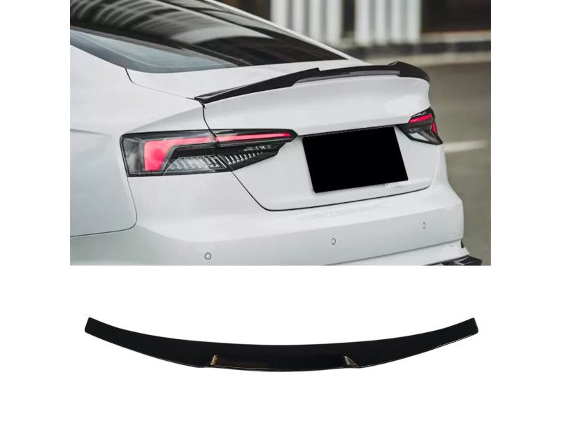 Спойлер Чорний глянець V1 на AUDI A5 B9 2016-2020 року