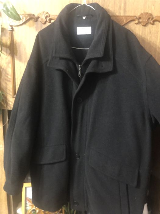 Утеплённая мужская куртка из кашемира