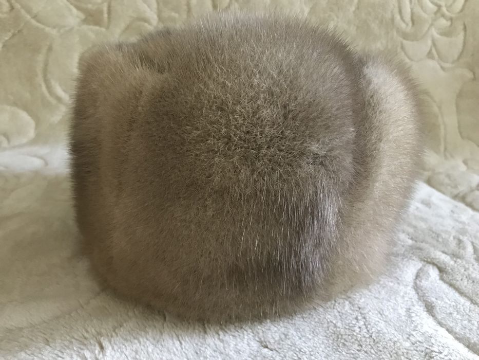 Шапка  норкова жіноча