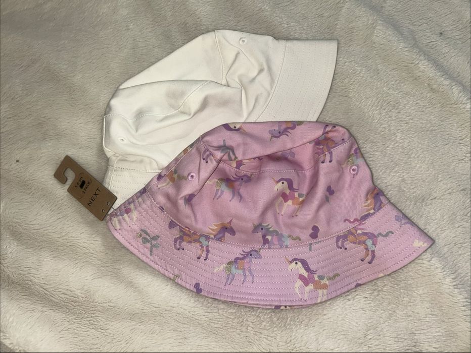 2 bawełniane kapelusze next