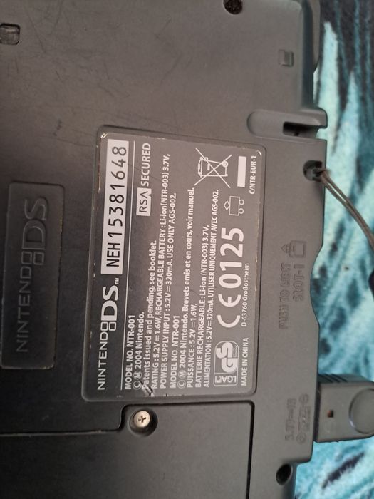 Nintendo  DS NTR 001 z ładowarką sprawne
