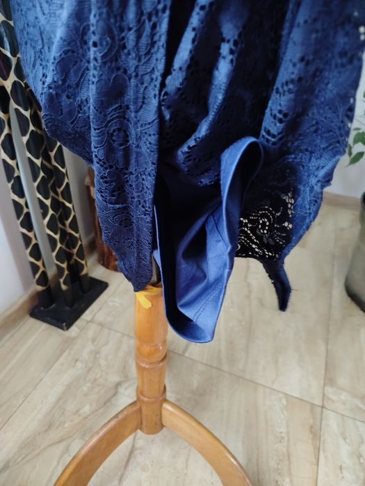 Boho sukienka koronkowa Bruno banani 38