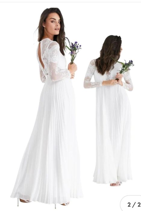 Біла сукня Asos uk10 eur 38 М