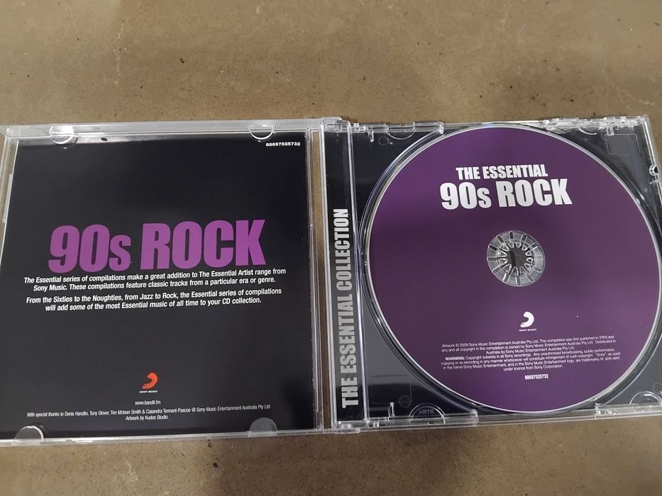The Essencial 90 Rock em cd novo
