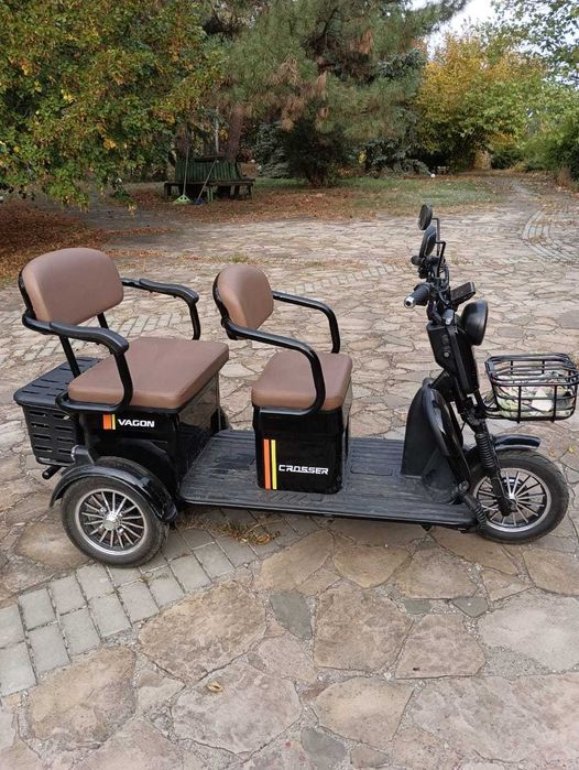 Электроскутер Crosser TR-4 VAGON 800W 72V/20Ah