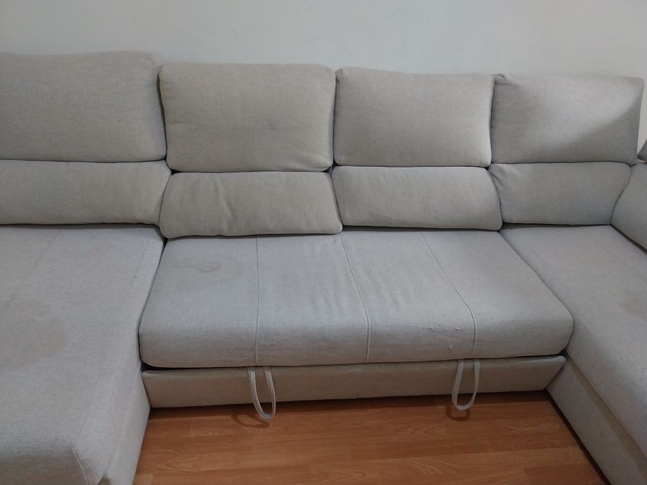 Sofá Grande em U Bari Familiar
