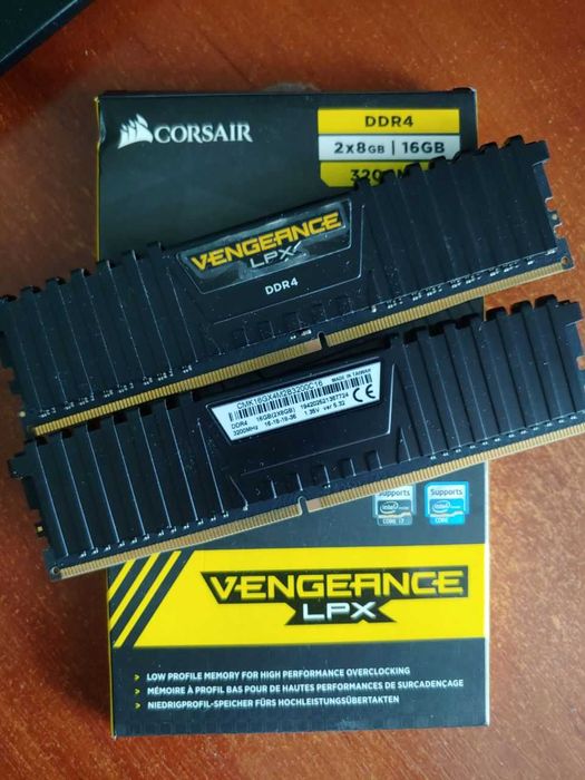 Intel core i5-9600k + Gigabyte Z390 D + 2х8Gb DDR4 3200MHz