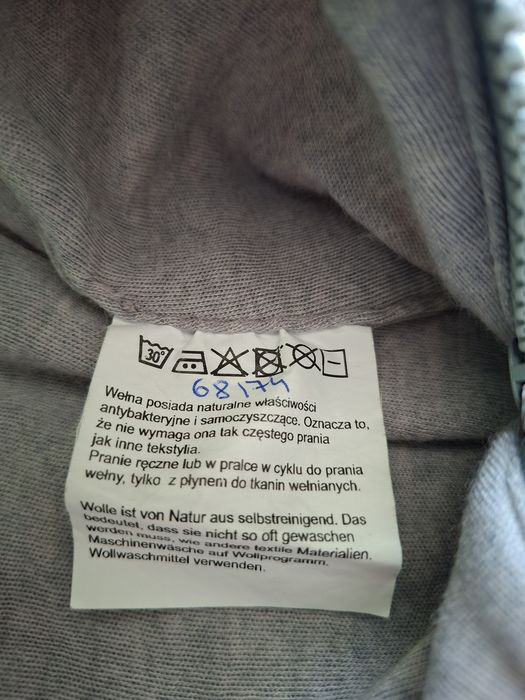 Wełniany kombinezon simple wool merino