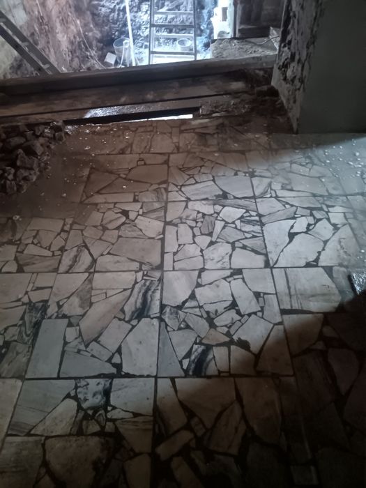 Płyty 50x50x 5cm marmur 40m2 używane