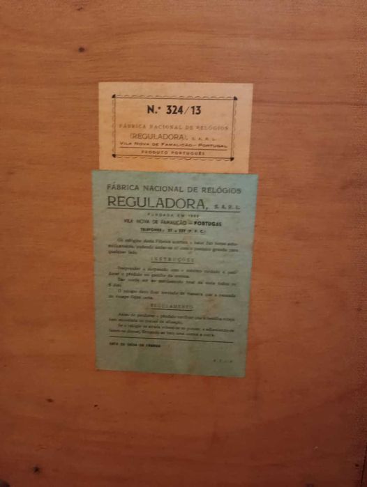 Relógio de Parede "Reguladora"