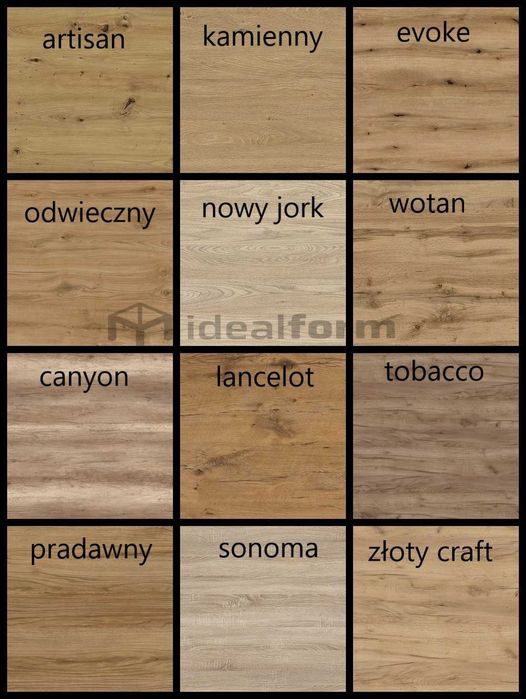 Stół rozkładany, pająk, gruby blat, 20 kolorów. Ż.
