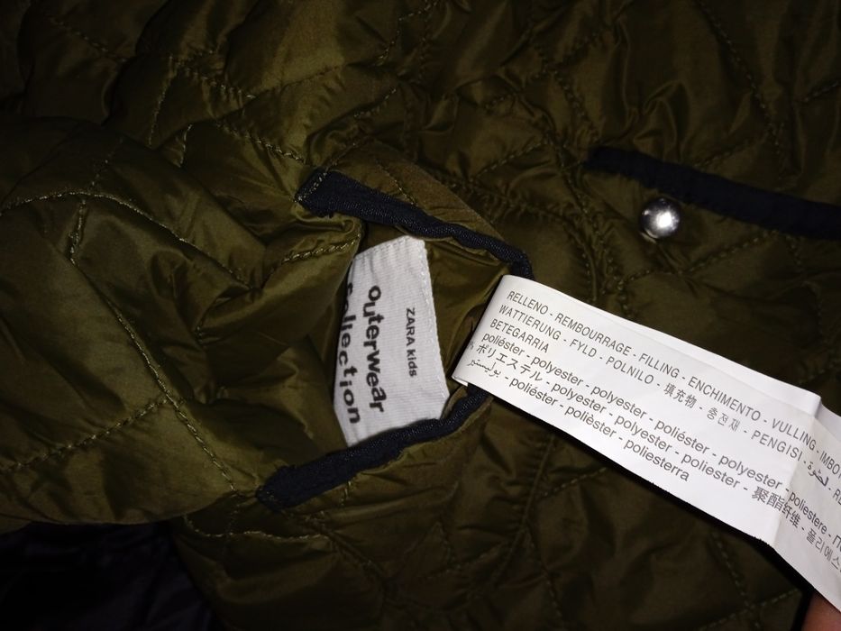 Kurtka używana Zara kids dla dzieci 116