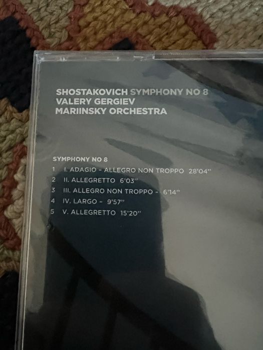 Shostakovich sinfonia 8 sacd