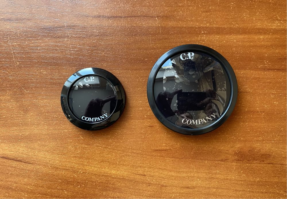 Кругла лінза під годинник CP Company / Круглая линза под часы