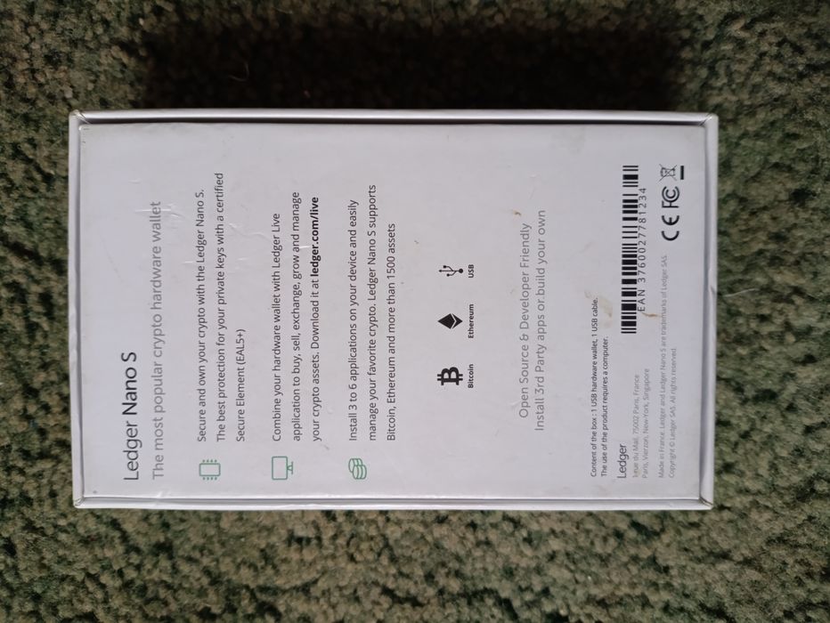 Криптокошелёк LEDGER NANO S