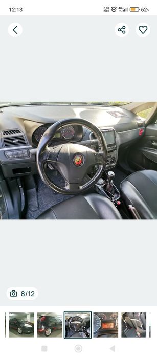 Grand Punto 1.2 Look Abarth sport edition, estimado, carro de garagem
