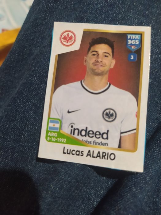 Lucas alário cromo recuperado panini