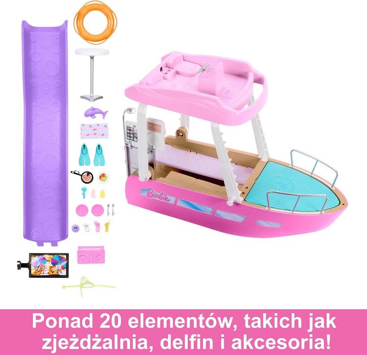 Човен мрії Барбі Лодка Барби Barbie Dream Boat HJV37