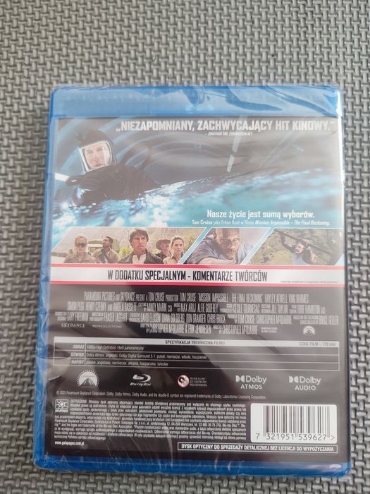 Film Mission impossible final reckoning bluray Lektor Pl